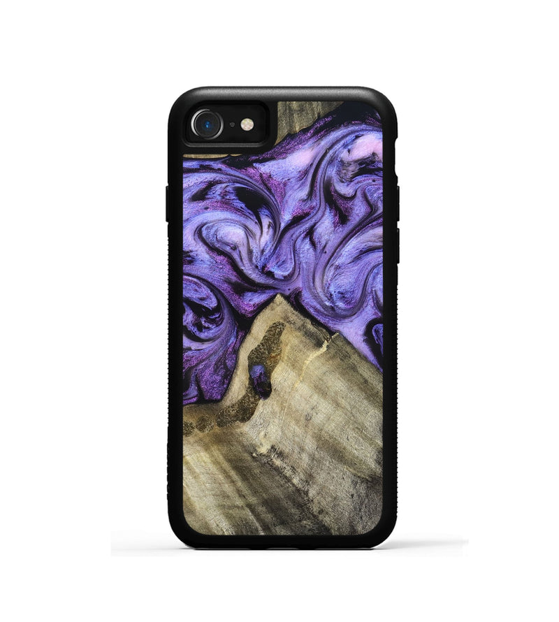 iPhone SE Wood Phone Case - Hilton (Purple, 826712)