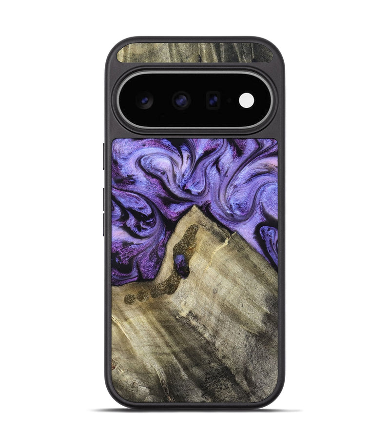 Pixel 11 Wood Phone Case - Hilton (Purple, 826712)
