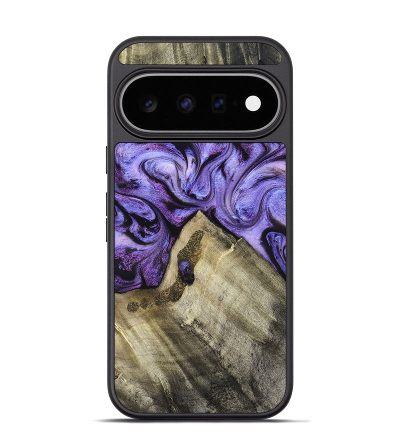 Pixel 11 Pro Wood Phone Case - Hilton (Purple, 826712)