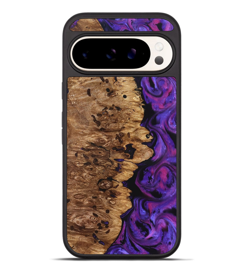 Pixel 10 Pro XL Wood Phone Case - Mamie (Purple, 826713)