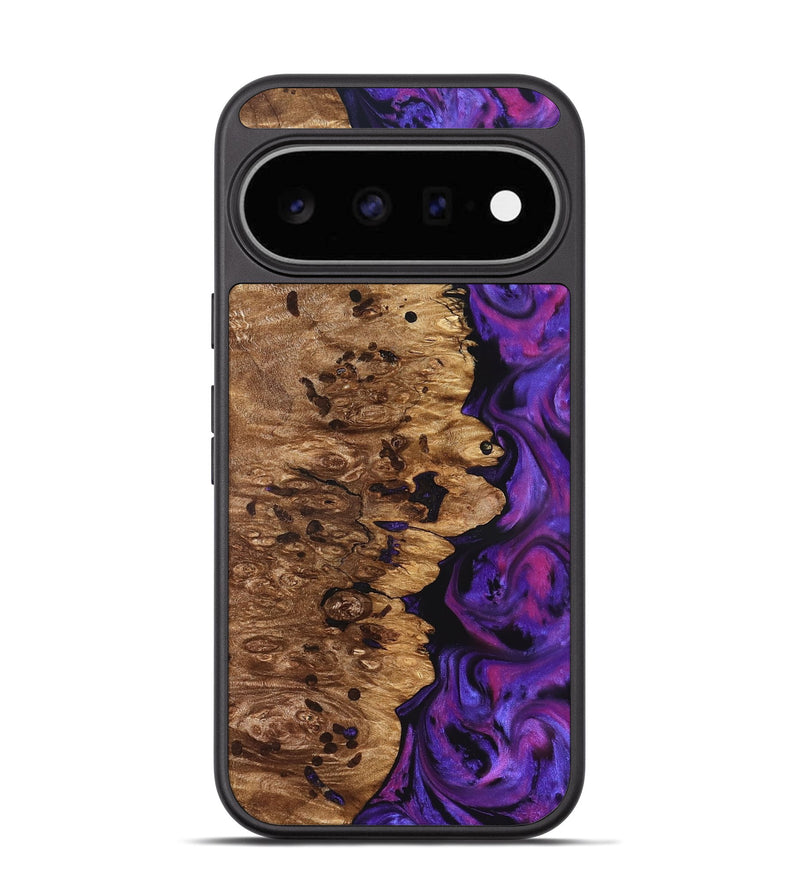Pixel 11 Wood Phone Case - Mamie (Purple, 826713)