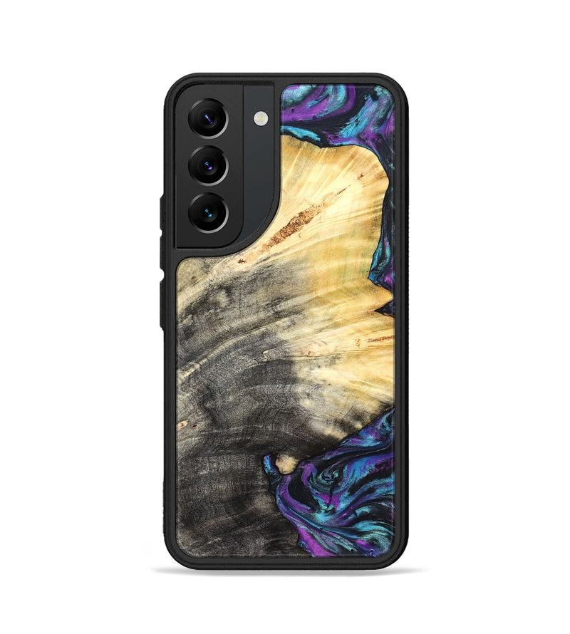 Galaxy S22 Wood Phone Case - Rickey (Purple, 826714)