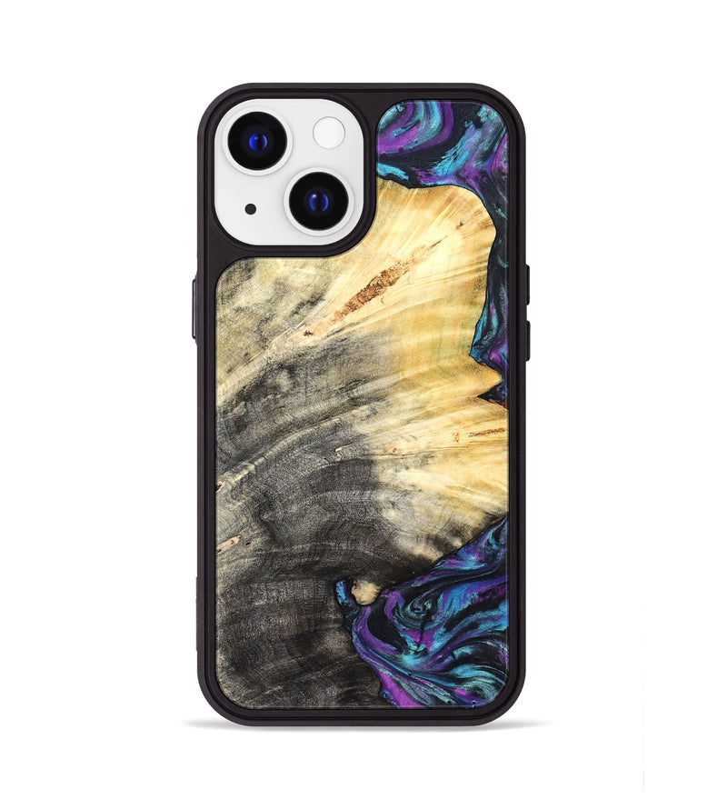 iPhone 13 Wood Phone Case - Rickey (Purple, 826714)