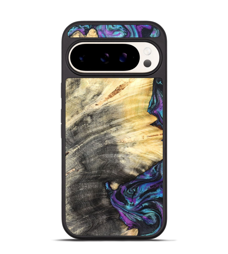 Pixel 9 Wood Phone Case - Rickey (Purple, 826714)