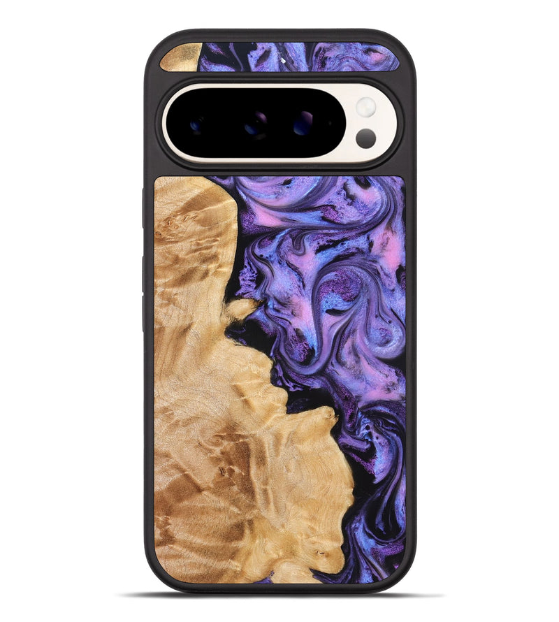 Pixel 10 Pro XL Wood Phone Case - Denis (Purple, 826715)