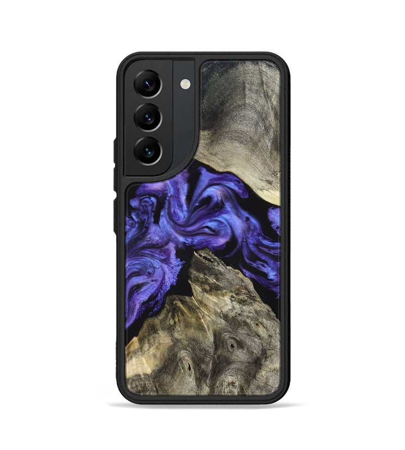 Galaxy S22 Wood Phone Case - Sincere (Purple, 826716)