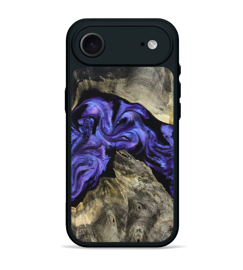 iPhone 17 Air Wood Phone Case - Sincere (Purple, 826716)