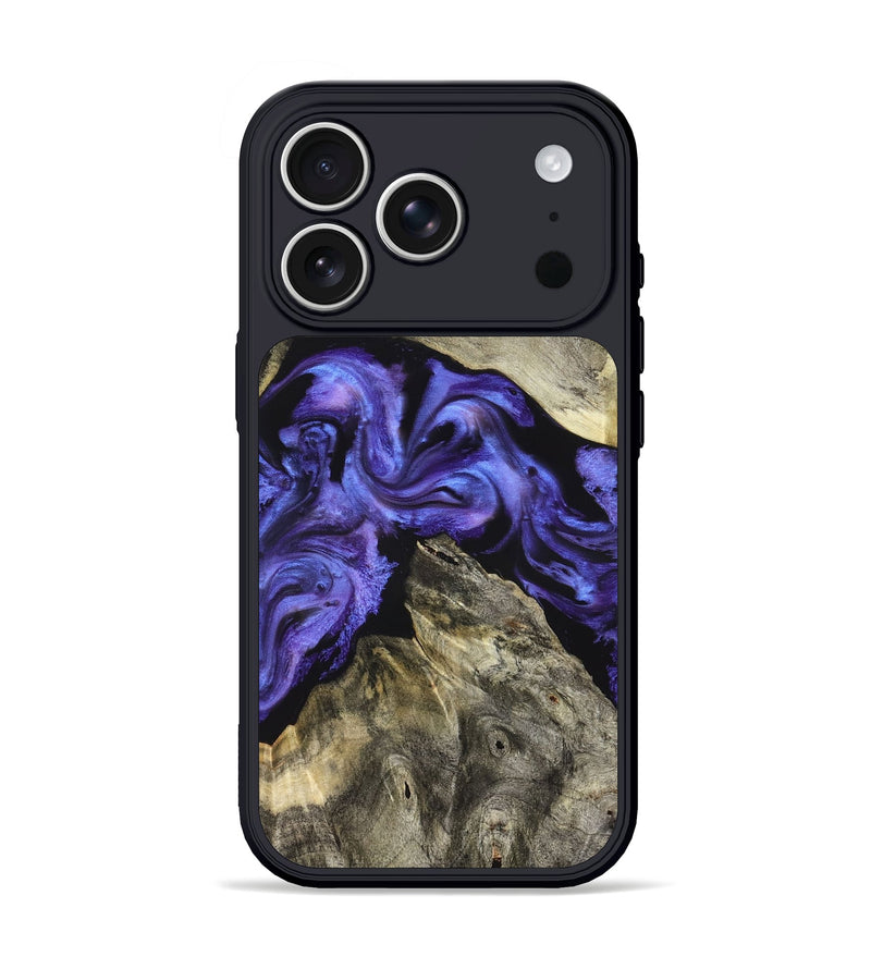 iPhone 17 Pro Wood Phone Case - Sincere (Purple, 826716)