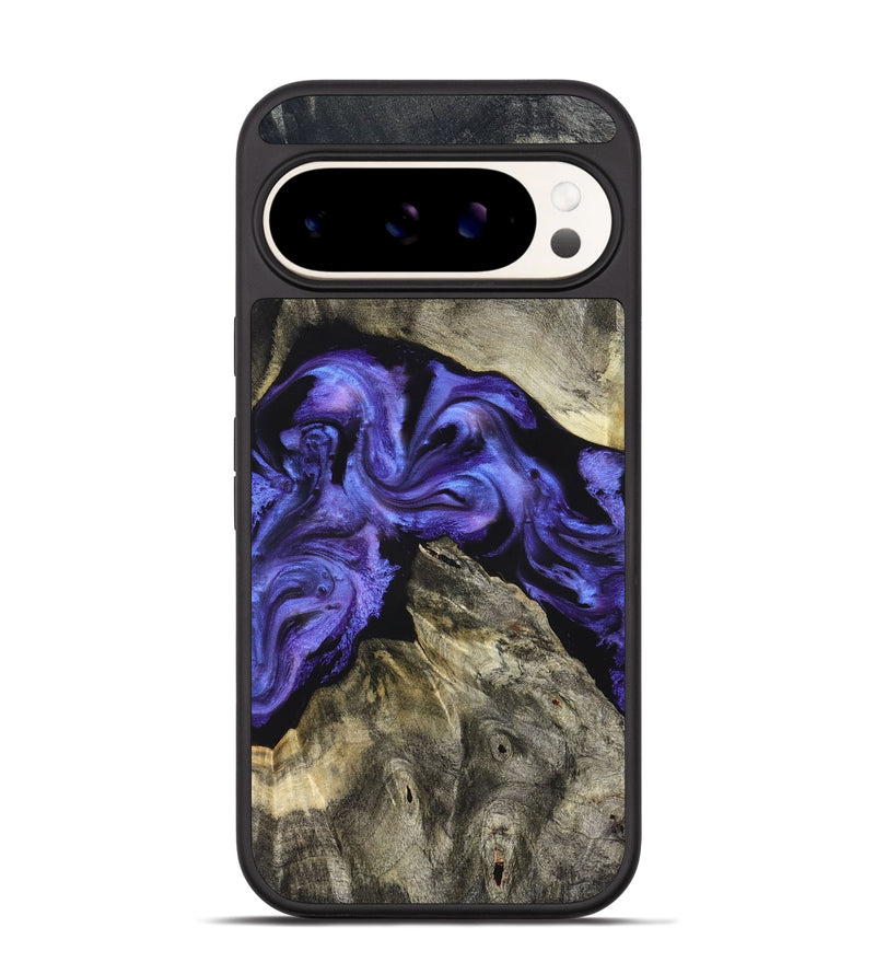 Pixel 9 Wood Phone Case - Sincere (Purple, 826716)