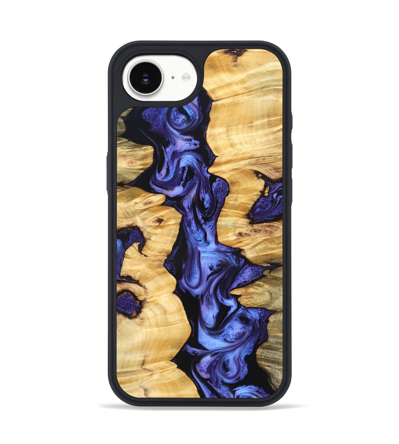 iPhone 16e Wood Phone Case - Gannon (Purple, 826717)