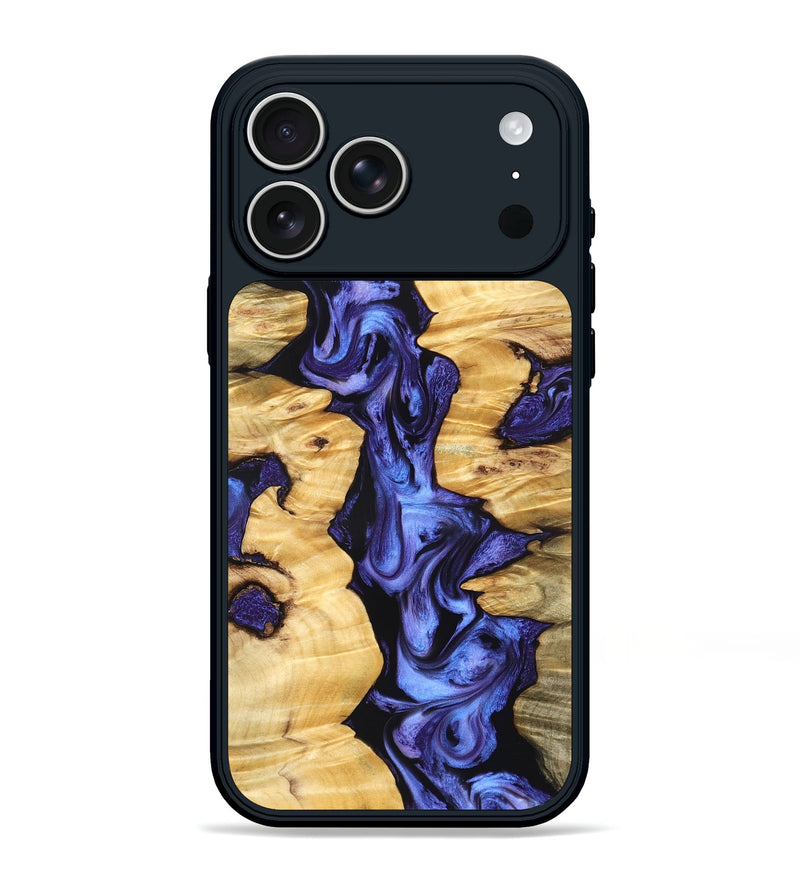 iPhone 17 Pro Max Wood Phone Case - Gannon (Purple, 826717)