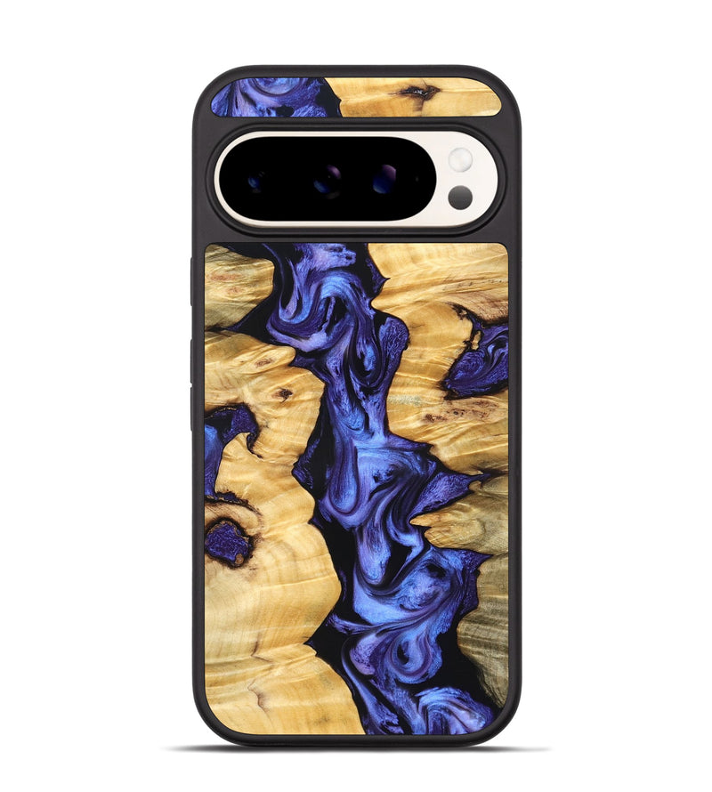 Pixel 9 Wood Phone Case - Gannon (Purple, 826717)