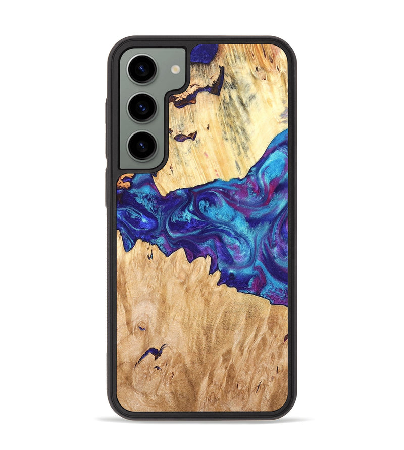 Galaxy S23 Plus Wood Phone Case - Lesia (Purple, 826718)