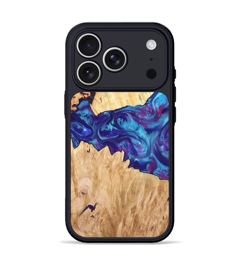 iPhone 17 Pro Wood Phone Case - Lesia (Purple, 826718)