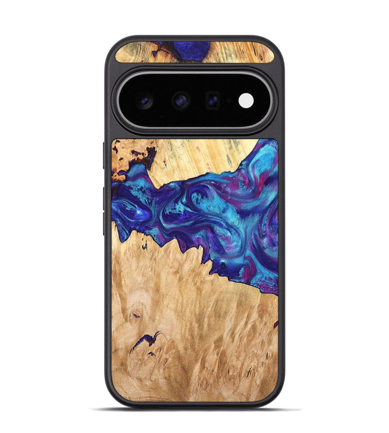 Pixel 11 Pro Wood Phone Case - Lesia (Purple, 826718)