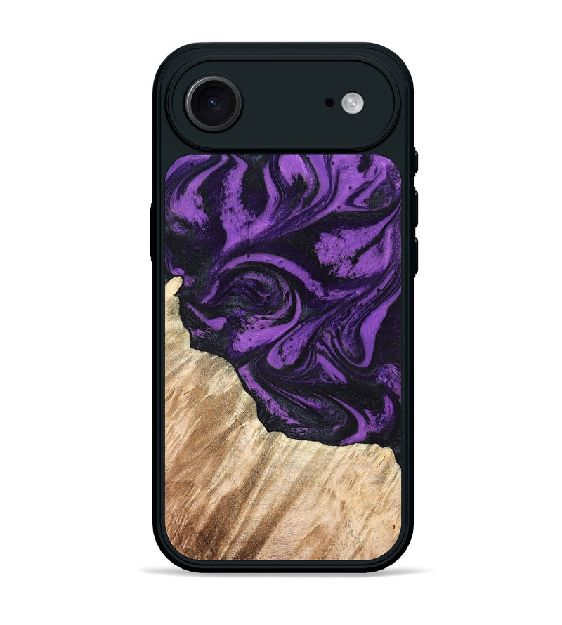 iPhone 17 Air Wood Phone Case - Nella (Purple, 826719)