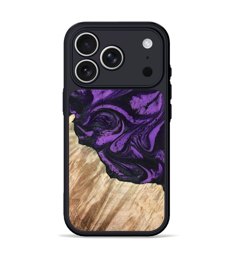 iPhone 17 Pro Wood Phone Case - Nella (Purple, 826719)