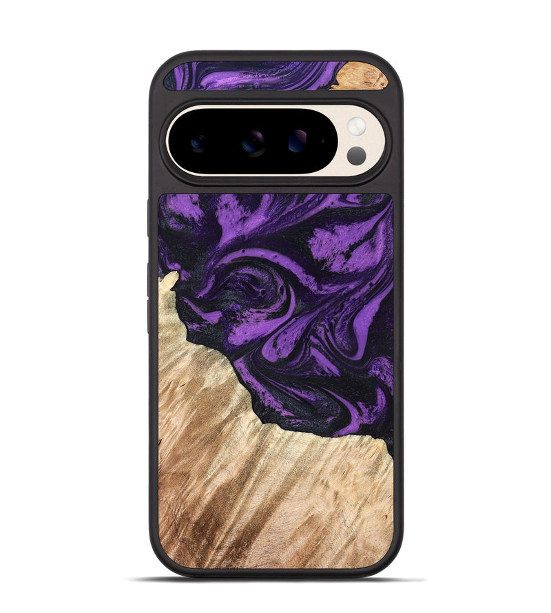 Pixel 10 Wood Phone Case - Nella (Purple, 826719)