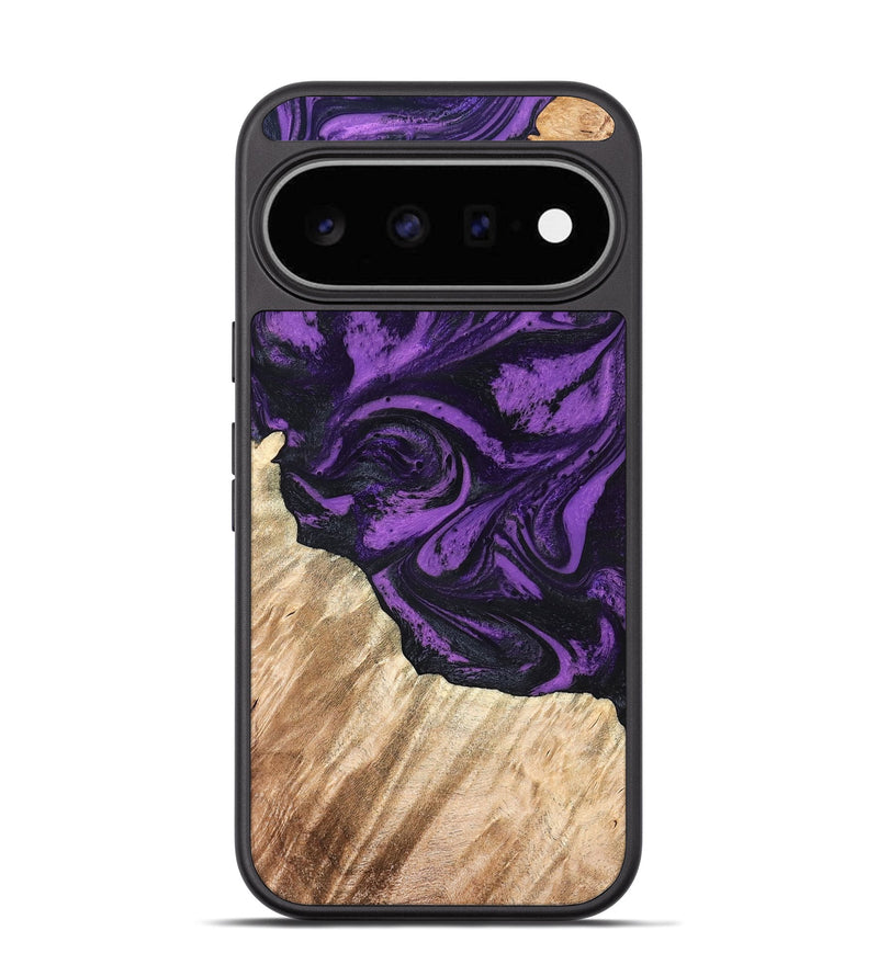 Pixel 11 Wood Phone Case - Nella (Purple, 826719)