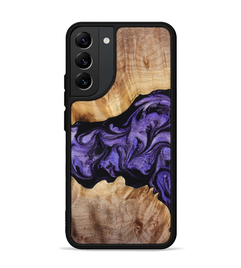 Galaxy S22 Plus Wood Phone Case - Lottie (Purple, 826720)