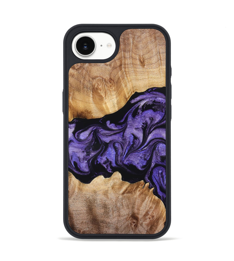 iPhone 16e Wood Phone Case - Lottie (Purple, 826720)