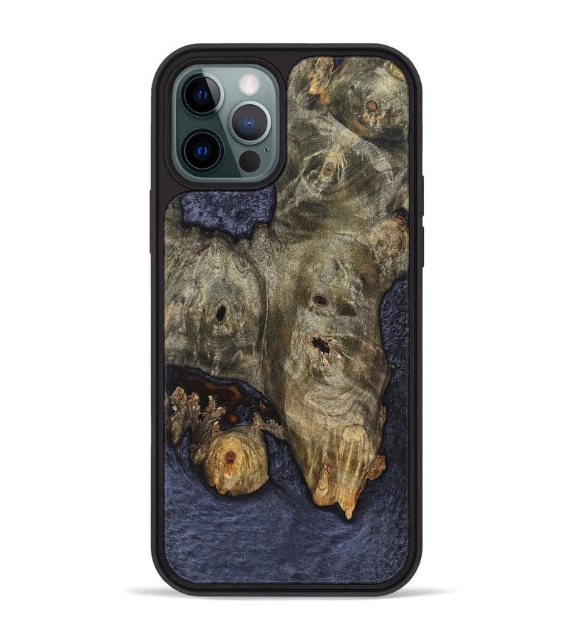 iPhone 12 Pro Max Wood Phone Case - Darian (Wood Burl, 826727)