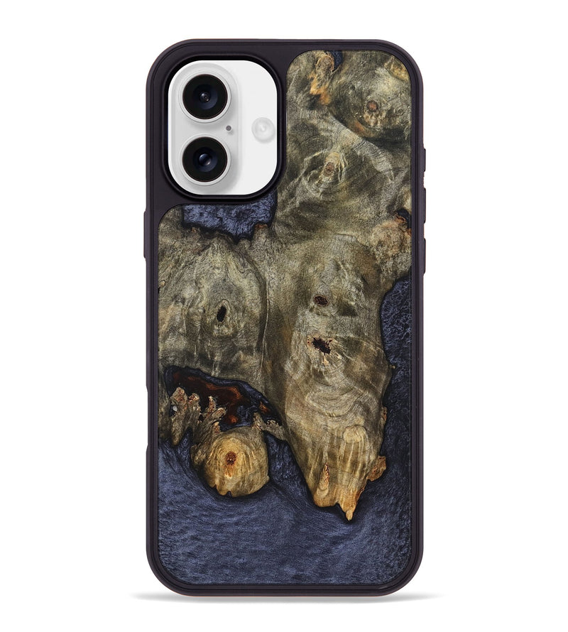 iPhone 16 Plus Wood Phone Case - Darian (Wood Burl, 826727)