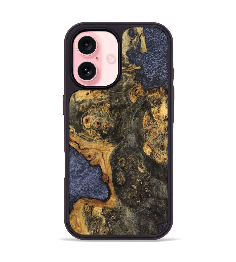 iPhone 16 Wood Phone Case - Eliam (Wood Burl, 826728)