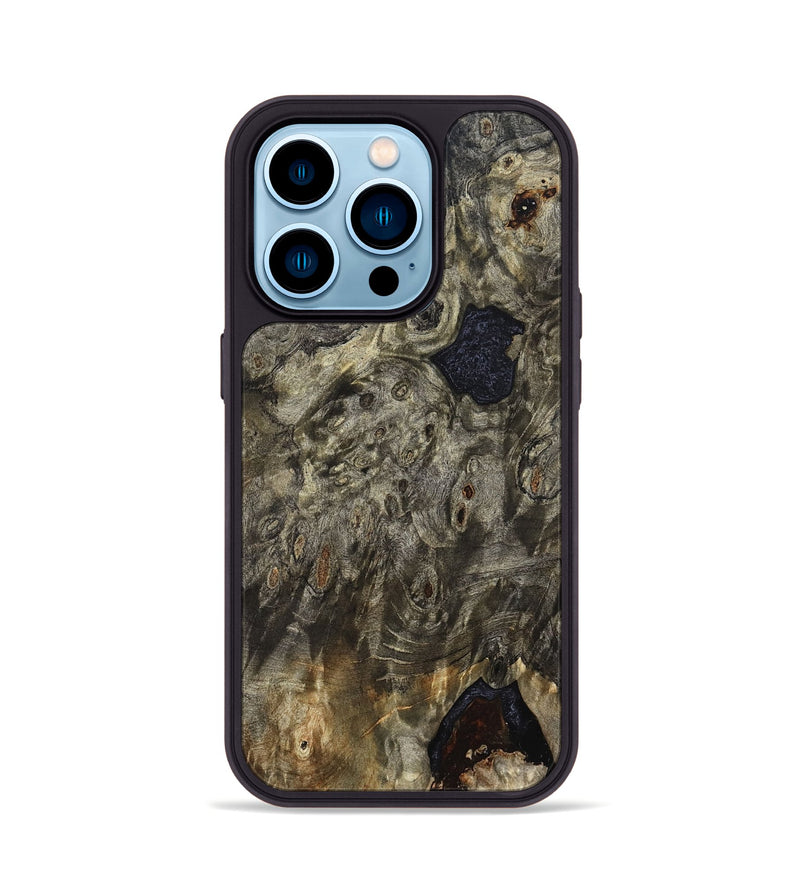 iPhone 14 Pro Wood Phone Case - Julieta (Wood Burl, 826730)