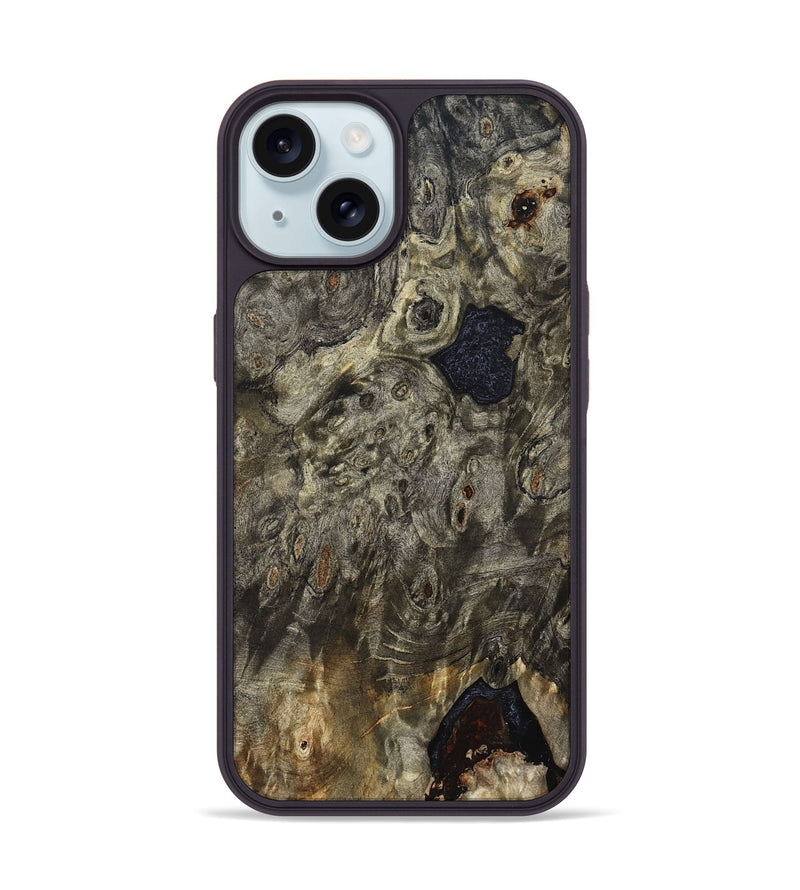 iPhone 15 Wood Phone Case - Julieta (Wood Burl, 826730)