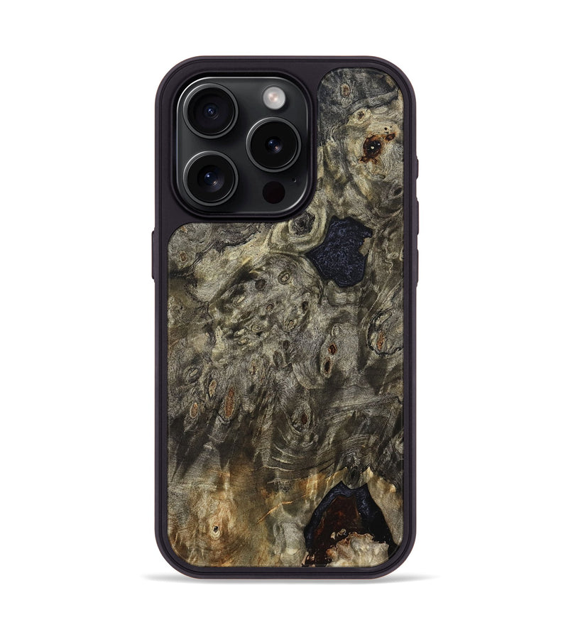 iPhone 15 Pro Wood Phone Case - Julieta (Wood Burl, 826730)