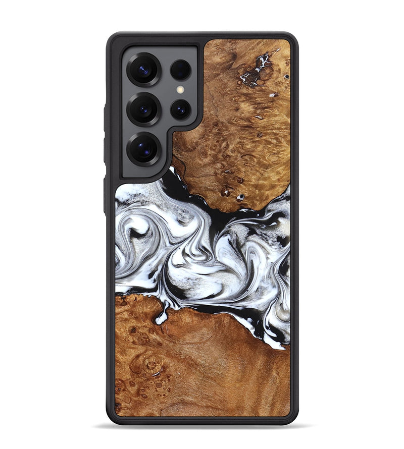 Galaxy S25 Ultra Wood Phone Case - Jaxon (Black & White, 826732)