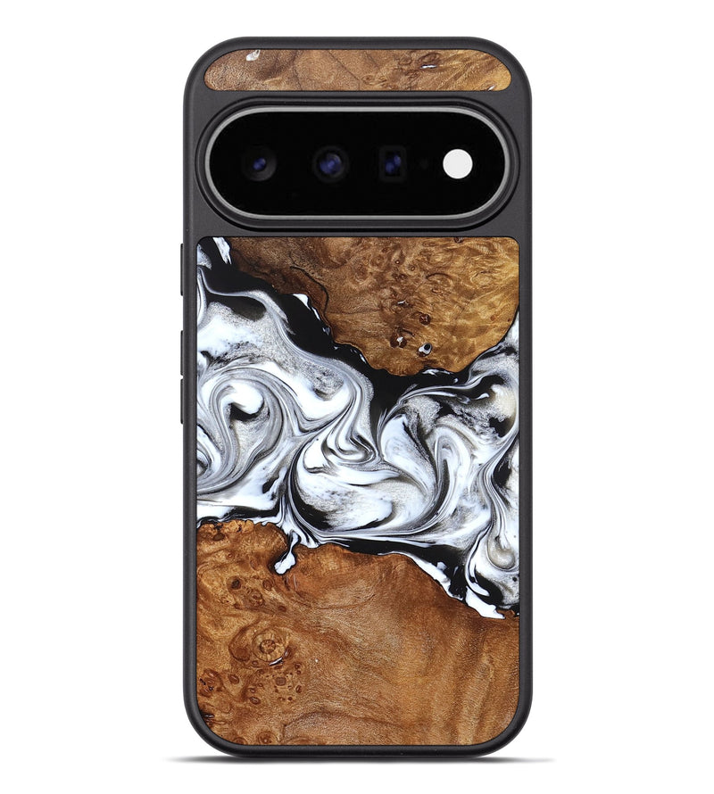 Pixel 11 Pro XL Wood Phone Case - Jaxon (Black & White, 826732)