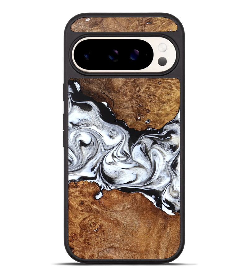 Pixel 9 Pro XL Wood Phone Case - Jaxon (Black & White, 826732)