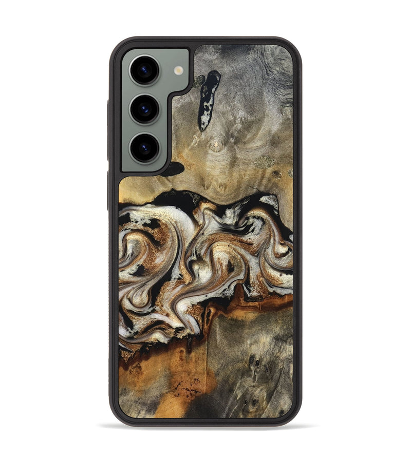 Galaxy S23 Plus Wood Phone Case - Journee (Black & White, 826733)