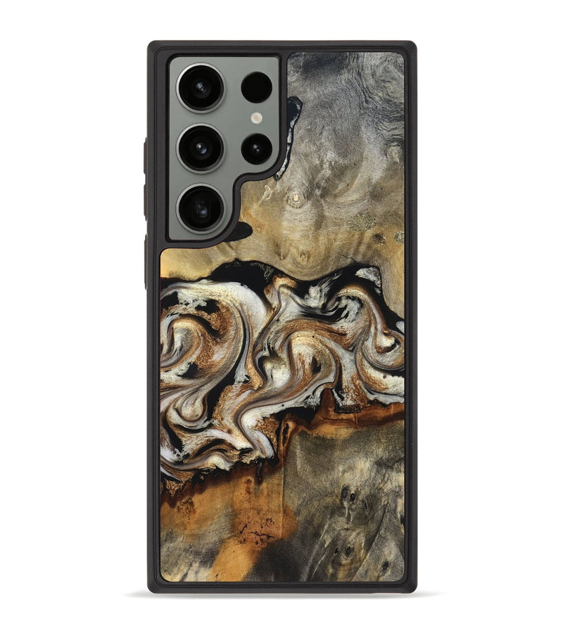 Galaxy S23 Ultra Wood Phone Case - Journee (Black & White, 826733)