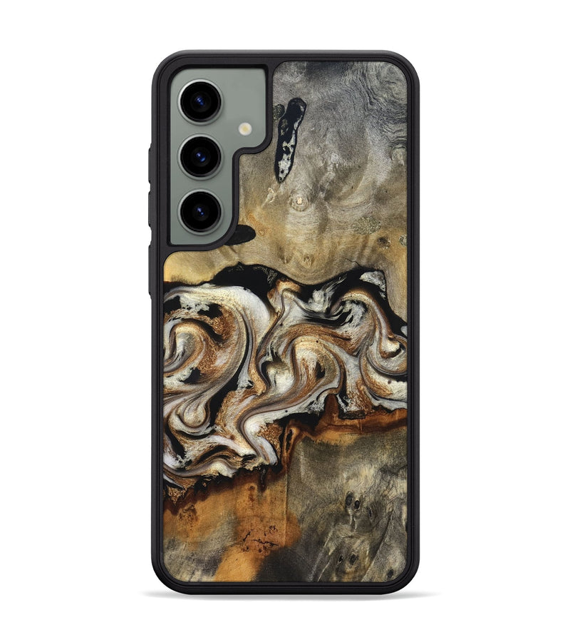 Galaxy S24 Plus Wood Phone Case - Journee (Black & White, 826733)