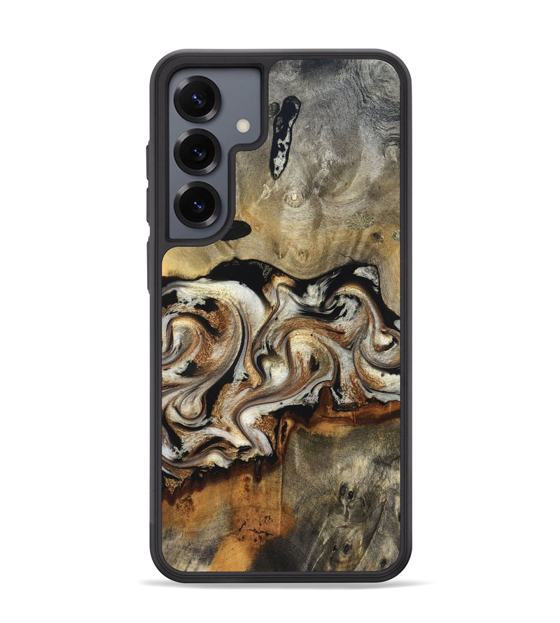 Galaxy S25 Plus Wood Phone Case - Journee (Black & White, 826733)