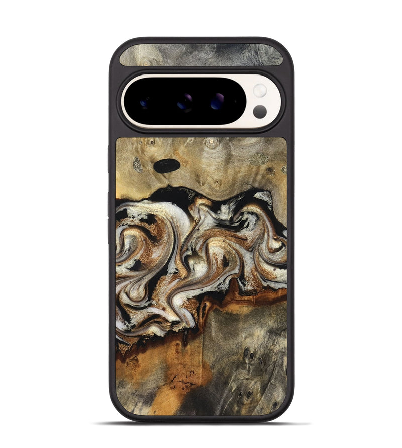 Pixel 9 Pro Wood Phone Case - Journee (Black & White, 826733)