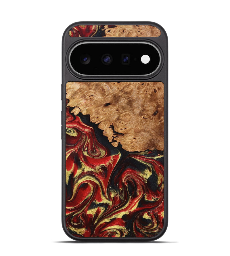 Pixel 11 Wood Phone Case - Savanah (Red, 826734)