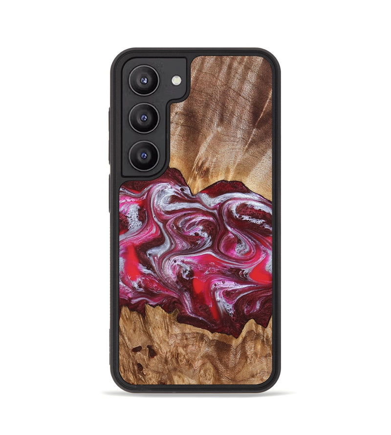 Galaxy S23 Wood Phone Case - Finley (Red, 826735)