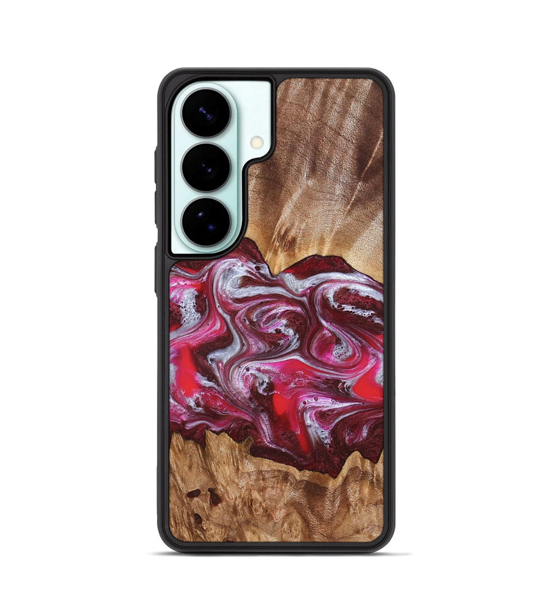 Galaxy S26 Wood Phone Case - Finley (Red, 826735)