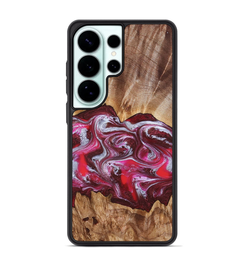 Galaxy S26 Ultra Wood Phone Case - Finley (Red, 826735)