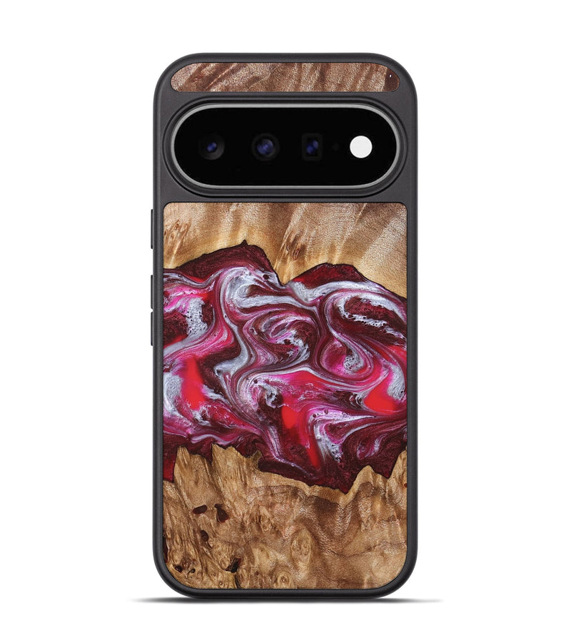 Pixel 11 Wood Phone Case - Finley (Red, 826735)