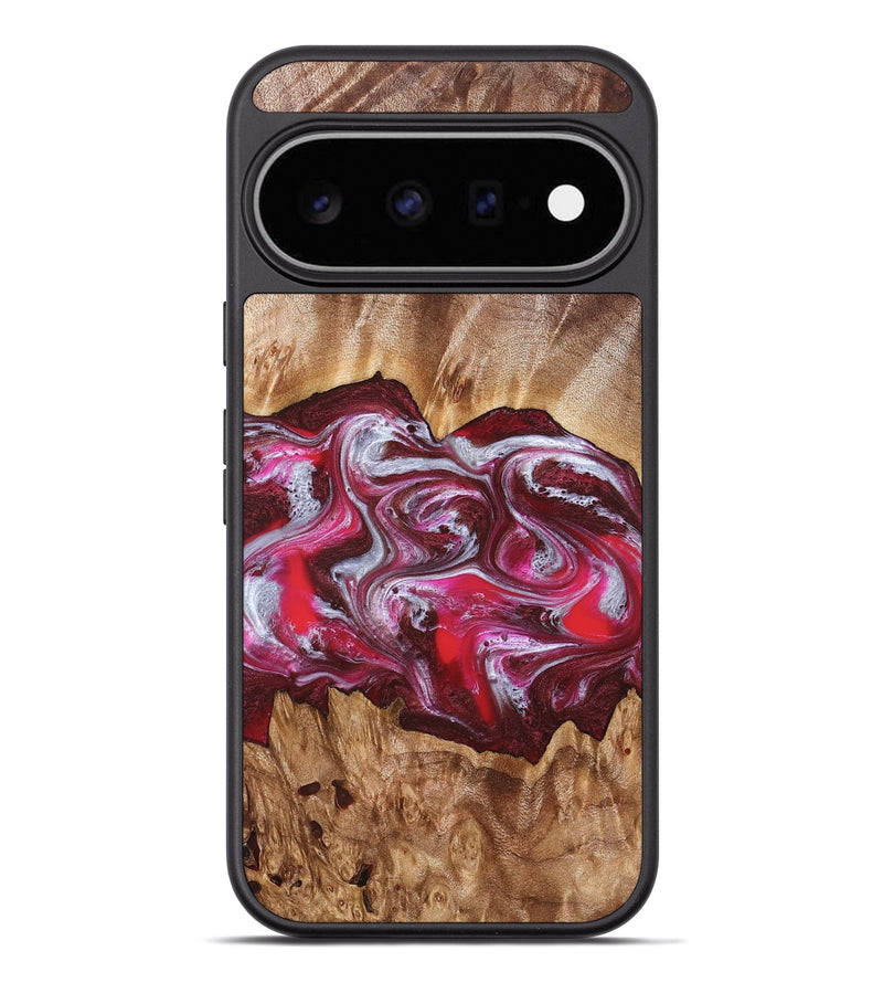 Pixel 11 Pro XL Wood Phone Case - Finley (Red, 826735)