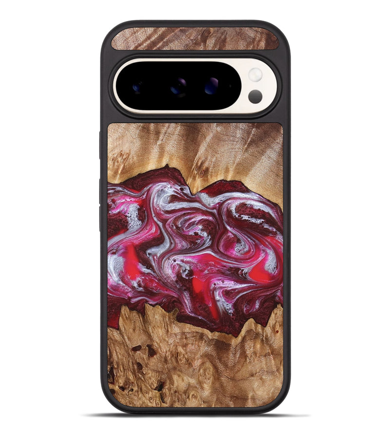Pixel 9 Pro XL Wood Phone Case - Finley (Red, 826735)