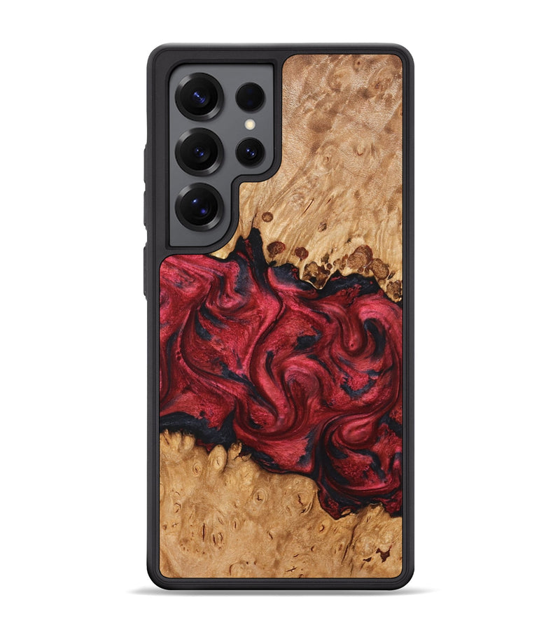 Galaxy S25 Ultra Wood Phone Case - Cindi (Red, 826737)