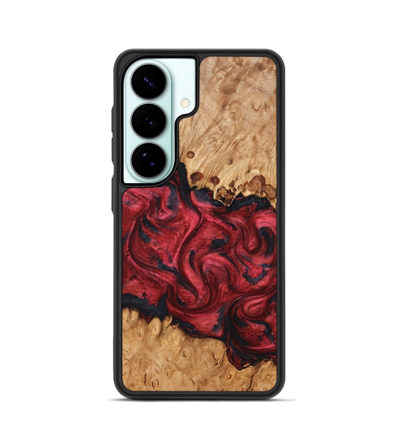 Galaxy S26 Wood Phone Case - Cindi (Red, 826737)