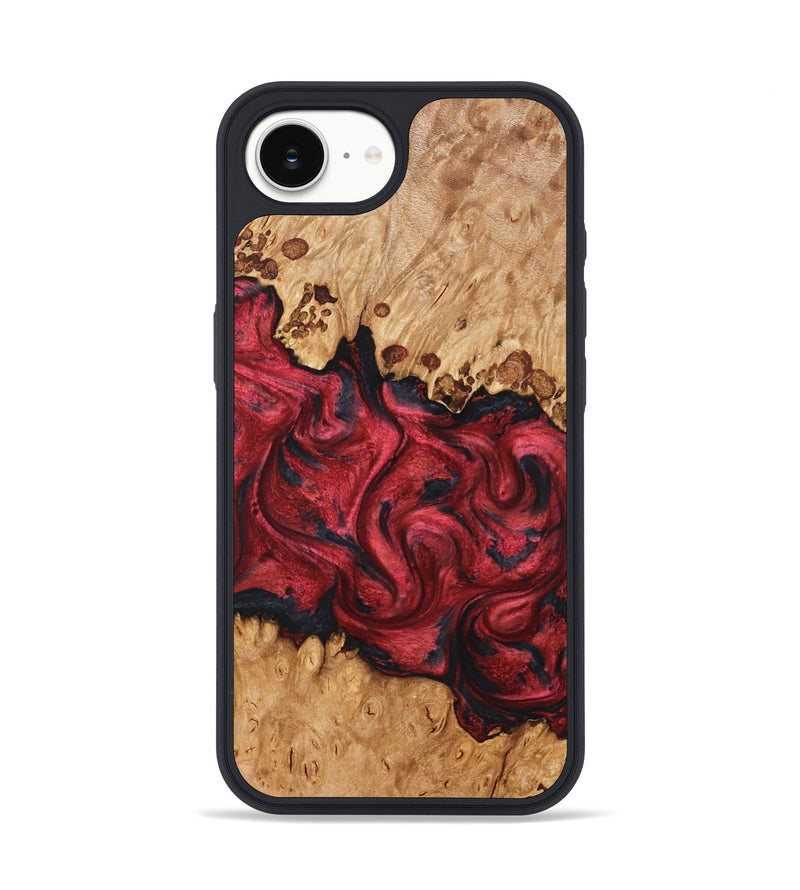 iPhone 17e Wood Phone Case - Cindi (Red, 826737)