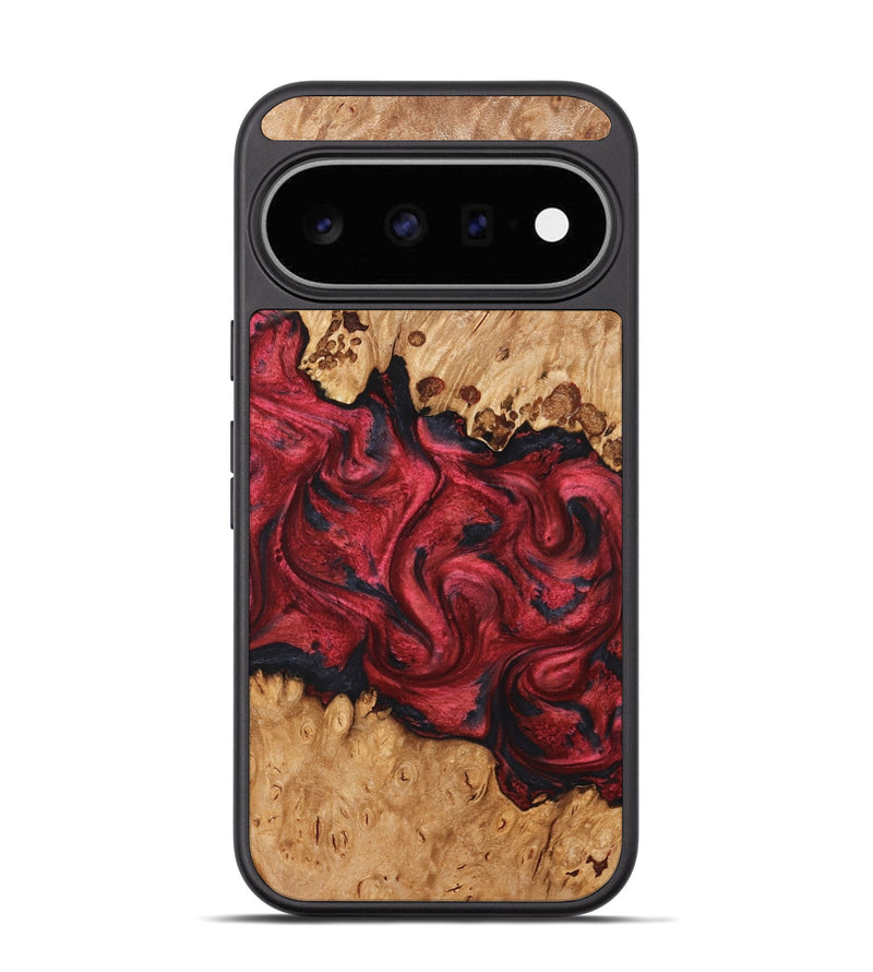 Pixel 11 Wood Phone Case - Cindi (Red, 826737)